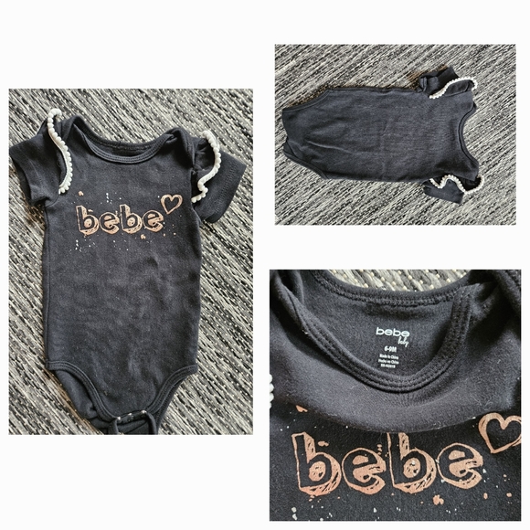 BEBE Baby Onsie (Size 6 - 9 months) - Picture 1 of 5